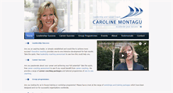 Desktop Screenshot of carolinemontagu.com